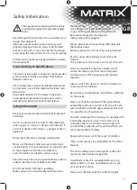 Preview for 7 page of Matrix GS 2400-40 Instructions Manual