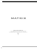 Preview for 91 page of Matrix H7XE-05 Service Manual