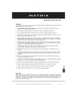 Preview for 3 page of Matrix IC-MXIC3B-01 Manual