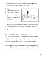 Предварительный просмотр 19 страницы Matrix MHG101 Installation, Use And Maintenance Manual