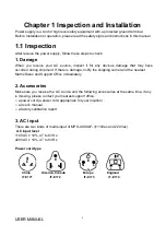 Preview for 6 page of Matrix MPS-6003LP-3 User Manual