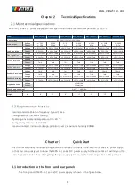 Preview for 7 page of Matrix MPS-H-1 Series User Manual