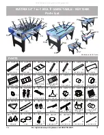 Preview for 3 page of Matrix NG1154M Assembly Instructions Manual