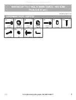 Preview for 4 page of Matrix NG1154M Assembly Instructions Manual