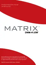 Matrix OmniFlow 520 Product Instruction Manual preview