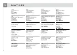 Preview for 4 page of Matrix R1x Manual