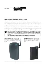 Preview for 11 page of Matrix SIMADO GFXD1111S System Manual