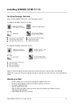 Preview for 19 page of Matrix SIMADO GFXD1111S System Manual