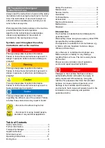 Preview for 2 page of Matrix SO8 110V User Manual