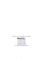 Preview for 9 page of Matrix SO8 110V User Manual