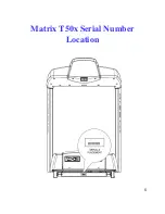 Preview for 6 page of Matrix T50x-02 Service Manual