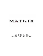 Preview for 1 page of Matrix U5X-04 BIKE Service Manual