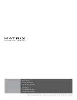 Preview for 32 page of Matrix VS-S13 Owner'S Manual