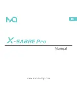 Preview for 1 page of Matrix X-Sabre Pro Manual