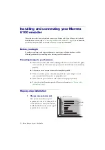 Preview for 18 page of Matrox 5150 Decoder User Manual