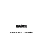 Preview for 70 page of Matrox Convert DVI Installation And User Manual