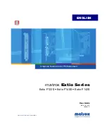 Matrox Extio F1220 User Manual preview