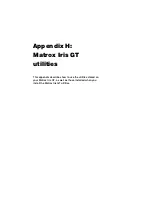 Preview for 159 page of Matrox Iris GT MIL Installation And Technical Reference