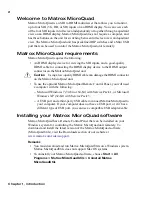 Preview for 5 page of Matrox MicroQuad User Manual