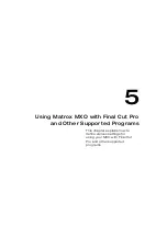 Preview for 43 page of Matrox MXO Installation And User Manual