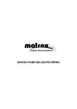 Preview for 24 page of Matrox MXO2 Mini Quick Installation Manual