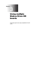 Предварительный просмотр 31 страницы Matrox orion HD Installation And Hardware Manual