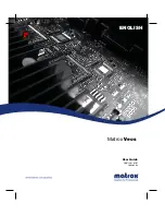 Предварительный просмотр 1 страницы Matrox Veos User Manual