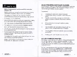 Preview for 2 page of matson RV MAINTAINER RV210 Manual