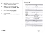 Preview for 6 page of matson RV MAINTAINER RV210 Manual