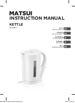 Matsui M17JKW17E Instruction Manual preview