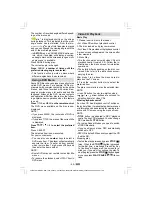 Preview for 54 page of Matsui M22LID618 Operating Instructions Manual