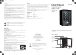 Предварительный просмотр 1 страницы Matsui M34WC09 Instruction Manual