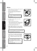 Предварительный просмотр 8 страницы Matsui M70STW09 Instruction Manual