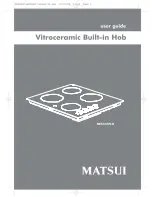 Preview for 1 page of Matsui MCE60KN-B User Manual