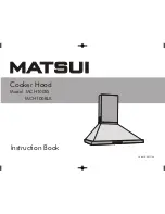 Matsui MCH100SS Instruction Book preview