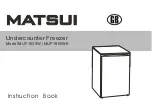 Matsui MUF1858W Instruction Book предпросмотр