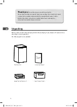 Предварительный просмотр 14 страницы Matsui MUF48W18e Instruction Manual