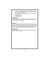 Preview for 15 page of Matsui MWM145W User Manual