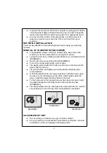 Preview for 4 page of Matsui MWM600E User Manual