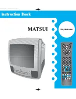 Matsui TV/DVD1400 Instruction Book предпросмотр