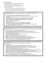 Preview for 2 page of Matsushima PFM-AP01 Operation Manual