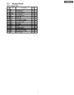 Preview for 7 page of Matsushita Electric 39100-S7A-W000 Service Manual