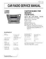 Matsushita Electric CQ-EF1561L Service Manual предпросмотр