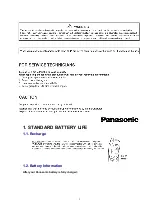 Preview for 2 page of Matsushita Electric KX-TC1461LAB Service Manual