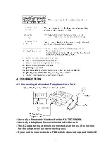 Предварительный просмотр 5 страницы Matsushita Electric KX-TSC35MXW Service Manual