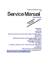 Предварительный просмотр 1 страницы Matsushita Electric SX-KC211 Service Manual