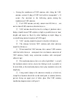 Предварительный просмотр 8 страницы Matsutec HA-102 Operator'S Manual