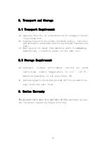 Предварительный просмотр 15 страницы Matsutec HA-102 Operator'S Manual