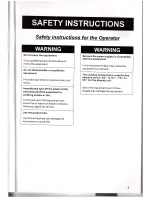 Preview for 2 page of Matsutec HP-33 Operator'S Manual