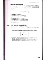 Preview for 16 page of Matsutec HP-33 Operator'S Manual